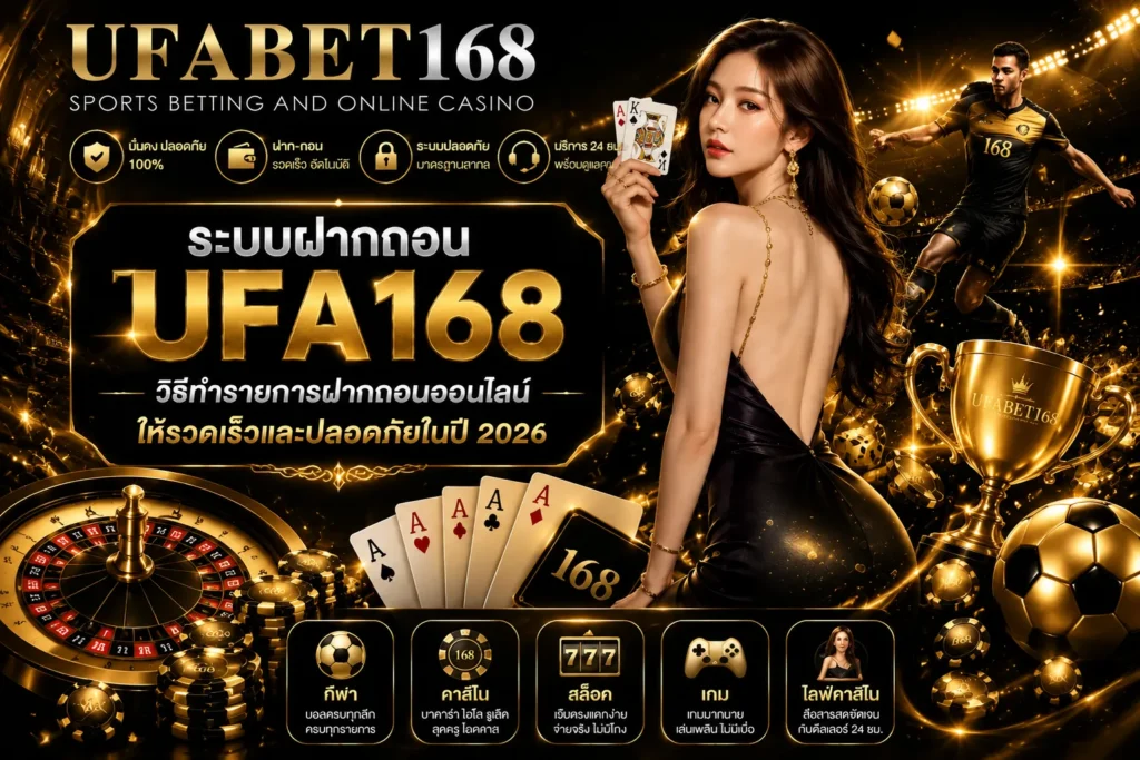 ฝากถอน ufa168