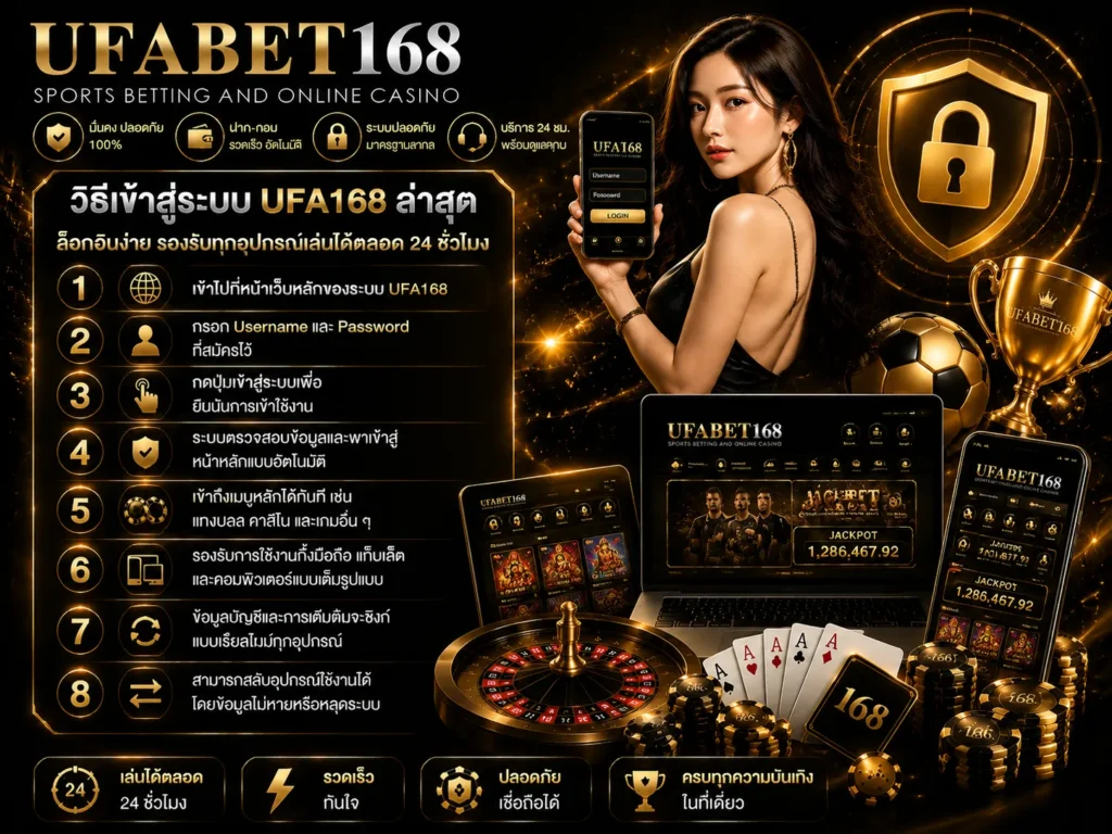 เข้าสู่ระบบ ufa168